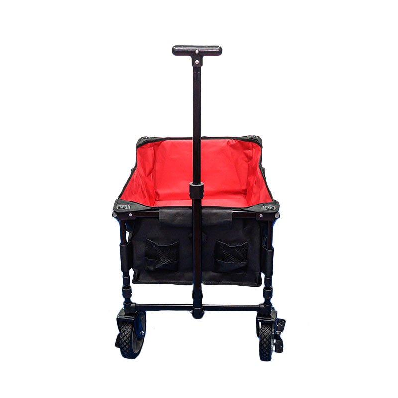 Folding Wagon Utility Garden Cart Collapsible Utility Beach Outdoor Wagon CartFW-005B