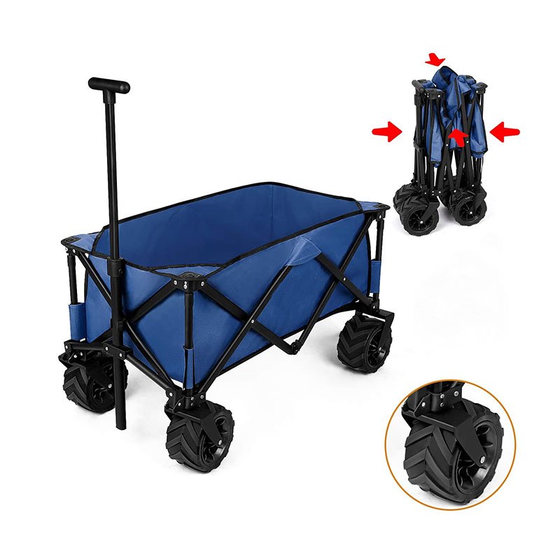 Folding Handcart with Wide Tyres-FW-005W