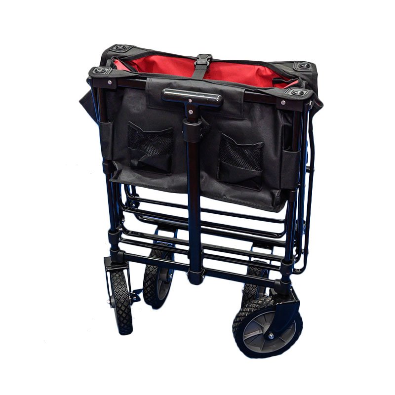 Folding Wagon Utility Garden Cart Collapsible Utility Beach Outdoor Wagon CartFW-005B