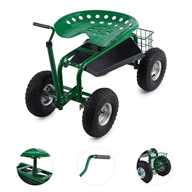 Mobile Garden Trolley with Seat -TC4501