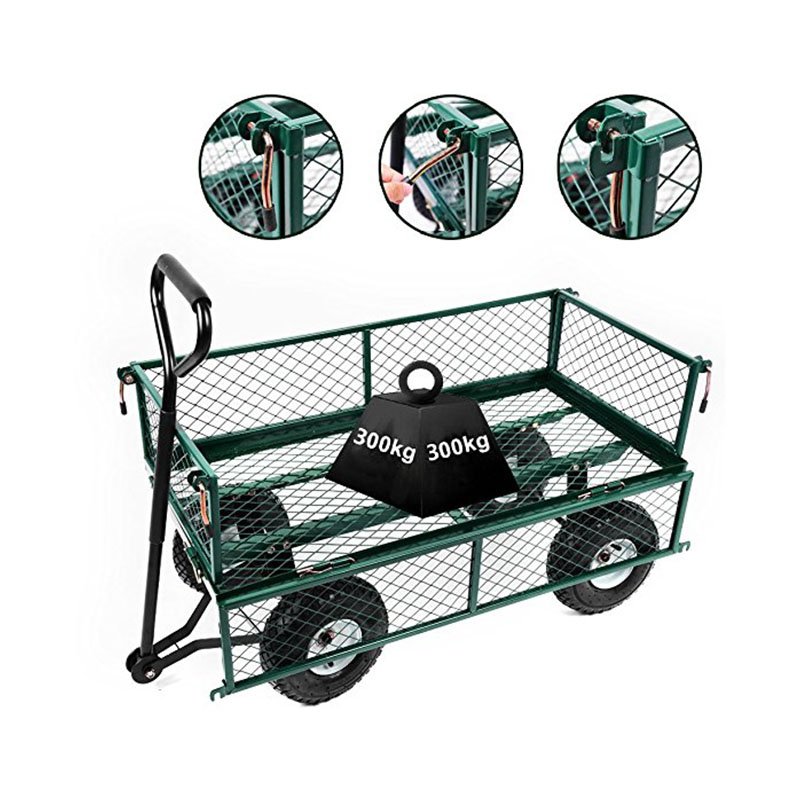 Yard Cart with Removable Sides-TC1840A