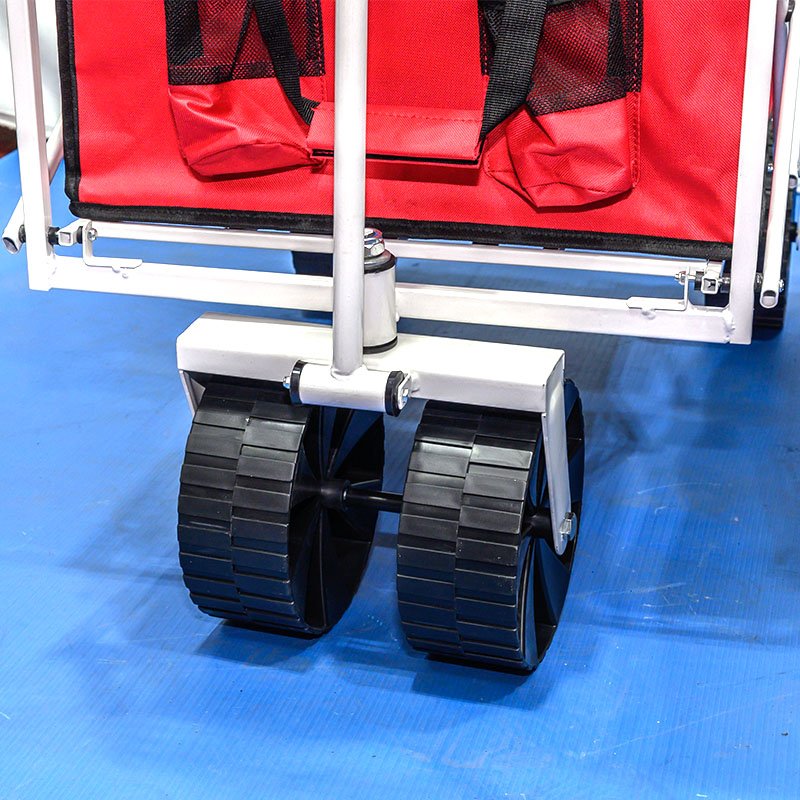 Folding Garden Trolley with wide wheels-FW-003W