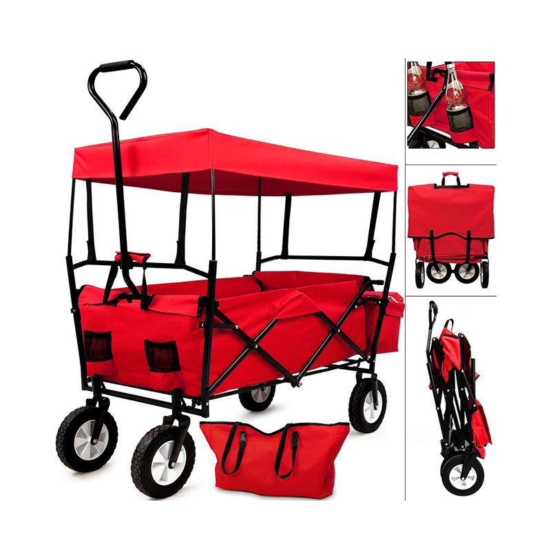 Foldable Handcart with Roof-FW-002