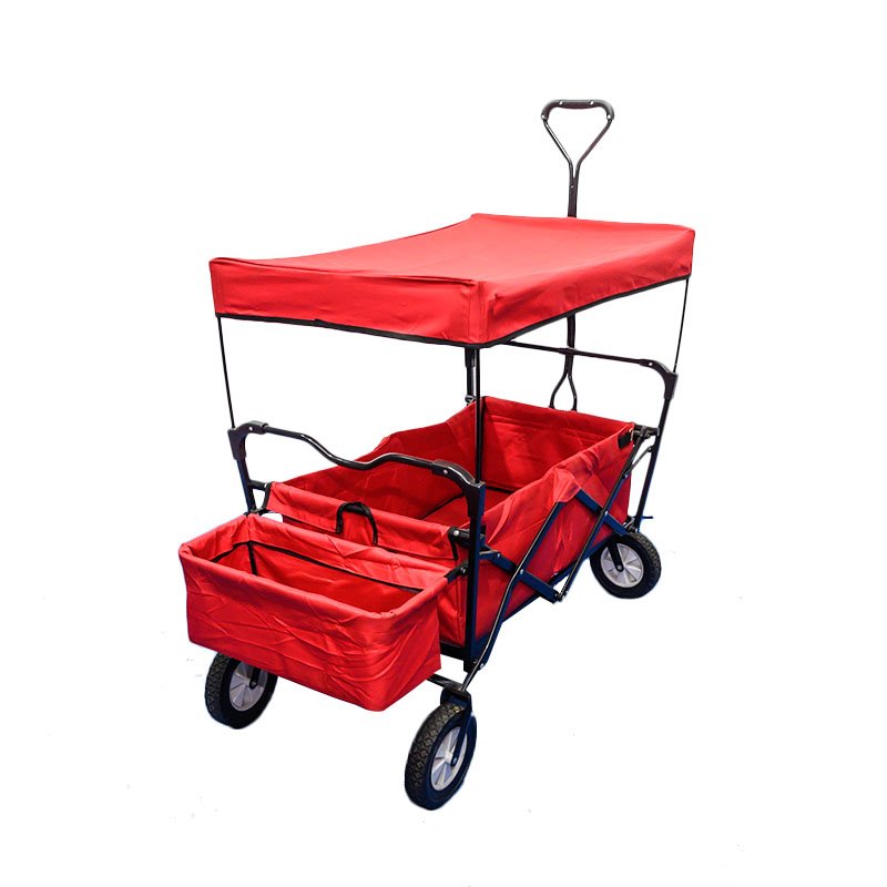 ​Folding Handcart with Sun Canopy-FW-002B