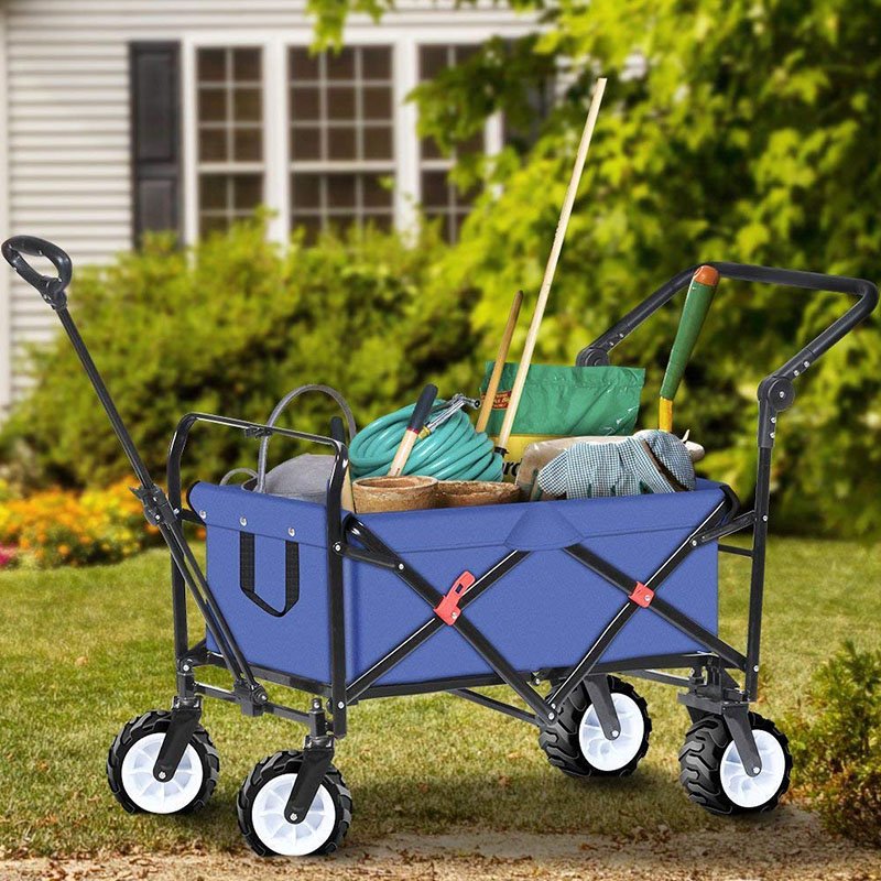 Beach Wagon Trolley with Adjustable Push Handle-FW-006W