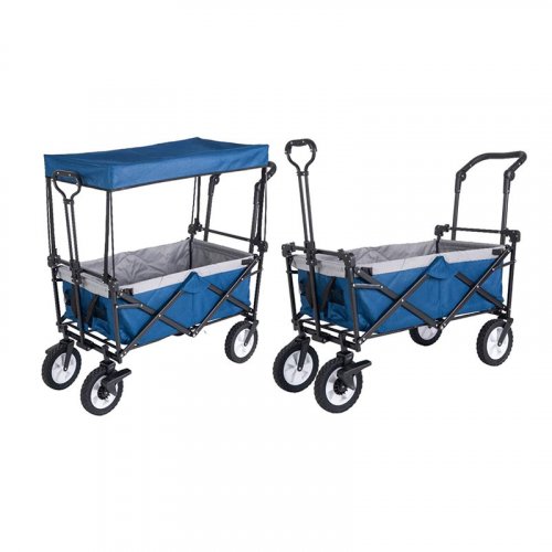  Collapsible Garden Cart with Removable Canopy FW-002H
