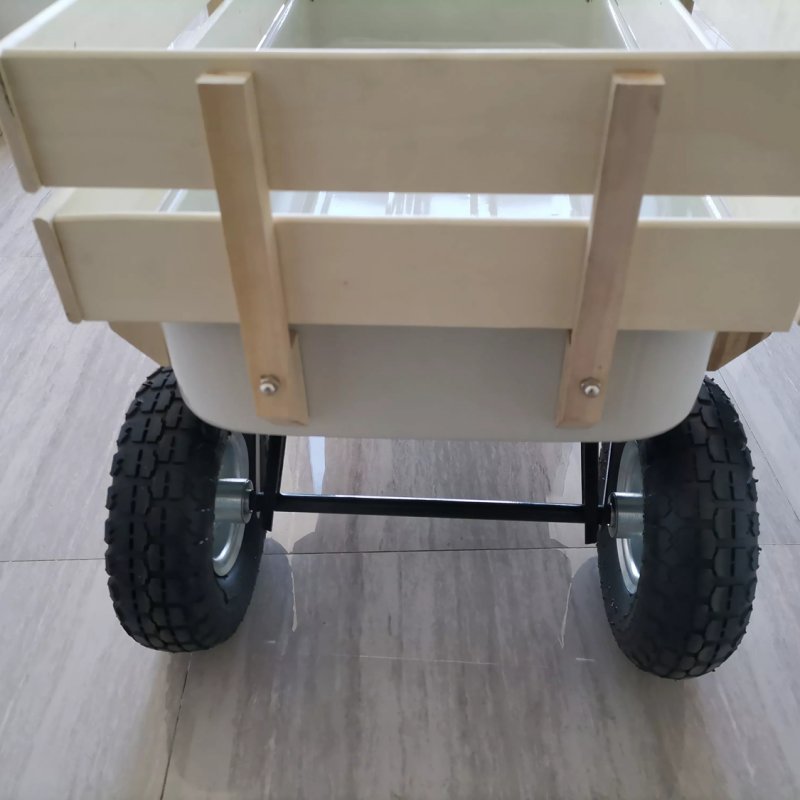 children's Wooden Steel Handcart-TC1801
