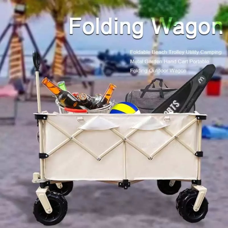 large capacity foldable wagon--FW-005WH