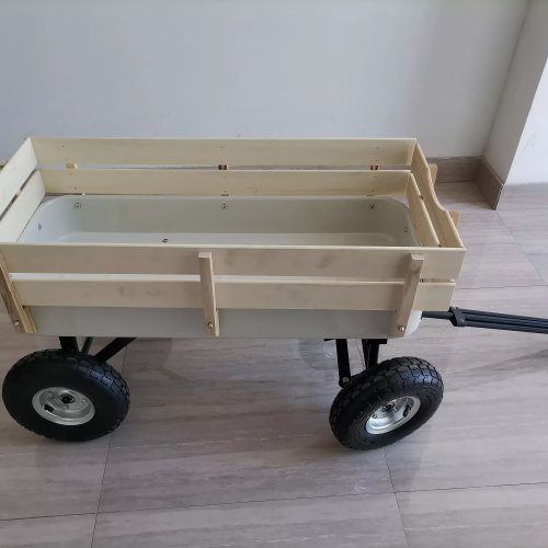 children's Wooden Steel Handcart-TC1801