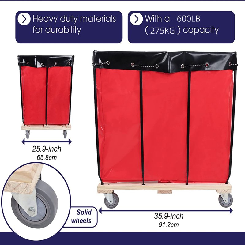 Heavy Duty Laundry Basket Truck--TC2022