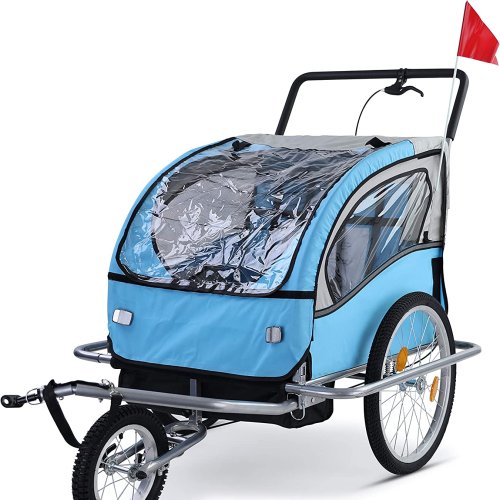 Bike Trailer 2 in 1 Kids Jogger Stroller BT-2022