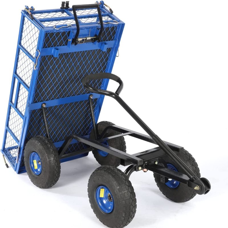 Heavy Duty Steel Dump Garden Cart-TC1840D