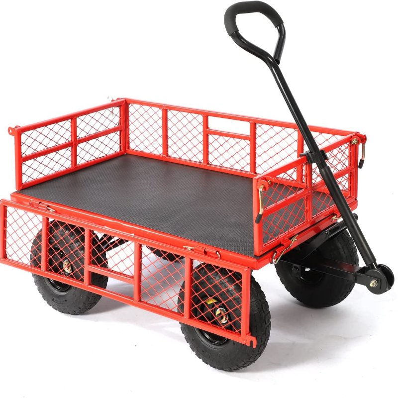 Heavy Duty Steel Dump Garden Cart-TC1840D