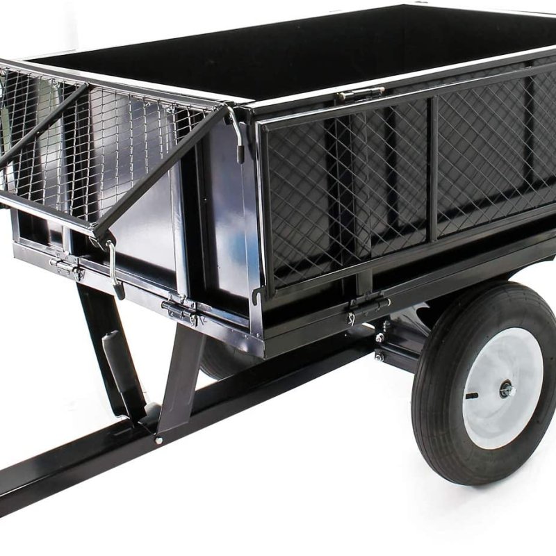 ATV Grass tractor Tipping trailer With 350 KG load capacity-tc2055